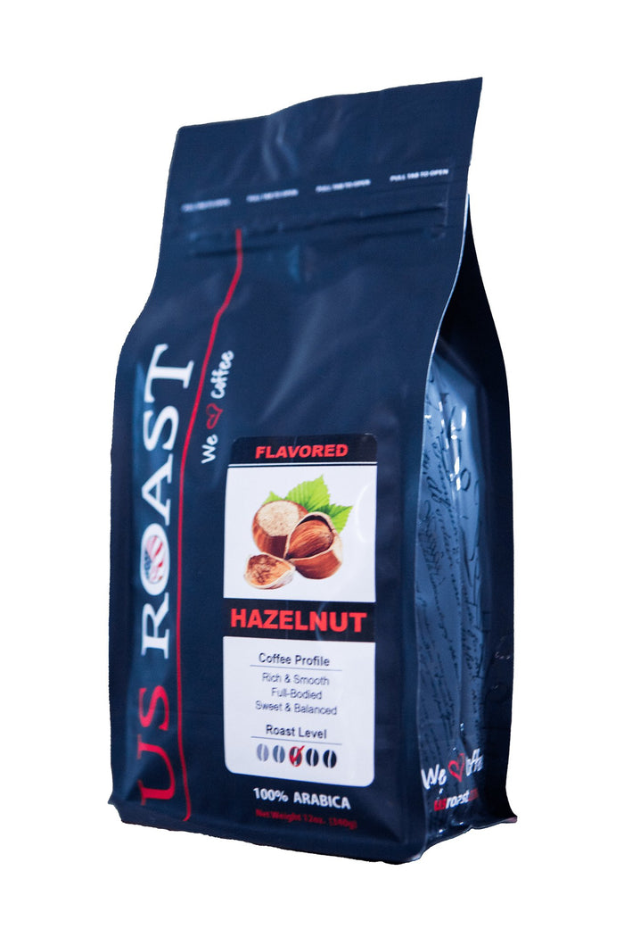Hazelnut Flavored Coffee - Medium Roast - US Roast