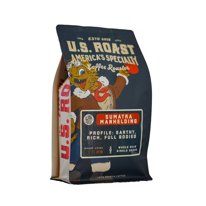 Sumatra Med/Dark Roast Coffee - US Roast